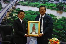 เทศบาลนครแม่สอด ต้อนรับคณะศึกษาดูงาน จากจังหวัดตรัง