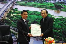 เทศบาลนครแม่สอด ต้อนรับคณะศึกษาดูงาน จากจังหวัดตรัง