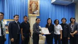 เทศบาลนครแม่สอด ต้อนรับคณะศึกษาดูงาน จากมหาวิทยาลัยแม่ฟ้าหลวง