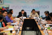 เทศบาลนครแม่สอด จัดการประชุมการแข่งขัน อีแกต ยกน้ำหนักนานาชาติ ประจำปี 2563 ระดับประชาชน ชิงถ้วยพระราชทานพระบาทสมเด็จพระเจ้าอยู่หัว ครั้งที่ 3 และระดับยุวชน ชิงถ้วยพระราชทานสมเด็จพระกนิษฐาธิราชเจ้า กรมสมเด็จพระเทพรัตนราชสุดาฯ สยามบรมราชกุมารี ครั้งที่ 14