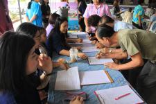 เทศบาลนครแม่สอด จัดประชุมประชาคมรับฟังความคิดเห็นของประชาชนและแจกเบี้ยยังชีพผู้สูงอายุและผู้พิการ ประจำเดือนพฤษภาคม  2561