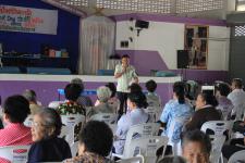เทศบาลนครแม่สอด จัดประชุมประชาคมรับฟังความคิดเห็นของประชาชนและแจกเบี้ยยังชีพผู้สูงอายุและผู้พิการ ประจำเดือนพฤษภาคม  2561
