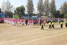 เทศบาลนครแม่สอด จัดการแข่งขันกีฬาสีโรงเรียนเทศบาลวัดมณีไพรสณฑ์ประจำปี