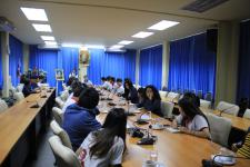 เทศบาลนครแม่สอด ต้อนรับคณะศึกษาดูงาน จากมหาวิทยาลัยธรรมศาสตร์ ศูนย์ลําปาง