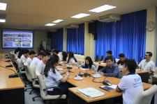 เทศบาลนครแม่สอด ต้อนรับคณะศึกษาดูงาน จากมหาวิทยาลัยธรรมศาสตร์ ศูนย์ลําปาง