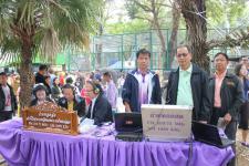 ดร.เทอดเกียรติ ชินสรนันท์ นายกเทศมนตรีนครแม่สอด พร้อมด้วยรองนายกเทศมนตรี สมาชิกสภาเทศบาล ปลัดเทศบาล รองปลัดเทศบาล หัวหน้าส่วนการงานเทศบาล ผู้บริหารโรงเรียนในสังกัดเทศบาล คณะครู และเจ้าหน้าที่เทศบาลนครแม่สอด จัดกิจกรรมวันเด็กแห่งชาติ ประจำปี ๒๕๕๙ 