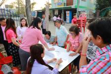 เทศบาลนครแม่สอด จัดกิจกรรมโครงการเทศบาลเคลื่อนที่พบประชาชน ประจำปี 2563 ชุมชนร่วมแรง