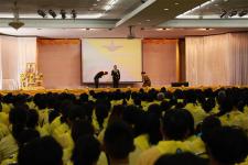 นายกเทศมนตรีนครแม่สอด เป็นประธานการจัดกิจกรรมอบรมประชาชนจิตอาสา เรื่อง สถาบันพระมหากษัตริย์กับประเทศไทย (วันที่ 3)