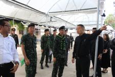 เทศบาลนครแม่สอดลงตรวจสถานที่จัดงานพระราชพิธีถวาย พระเพลิงพระบรมศพพระบาทสมเด็จพระปรมินทร มหาภูมิพลอดุลยเดช