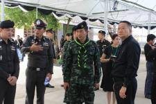 เทศบาลนครแม่สอดลงตรวจสถานที่จัดงานพระราชพิธีถวาย พระเพลิงพระบรมศพพระบาทสมเด็จพระปรมินทร มหาภูมิพลอดุลยเดช