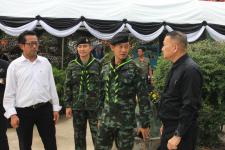 เทศบาลนครแม่สอดลงตรวจสถานที่จัดงานพระราชพิธีถวาย พระเพลิงพระบรมศพพระบาทสมเด็จพระปรมินทร มหาภูมิพลอดุลยเดช