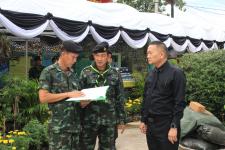 เทศบาลนครแม่สอดลงตรวจสถานที่จัดงานพระราชพิธีถวาย พระเพลิงพระบรมศพพระบาทสมเด็จพระปรมินทร มหาภูมิพลอดุลยเดช