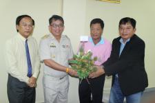 ต้อนรับคณะศึกษาดูงานเทศบาลตำบลสามบัณฑิต