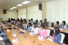 ต้อนรับคณะศึกษาดูงานเทศบาลตำบลสามบัณฑิต