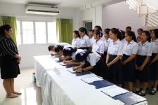 นายกเทศมนตรีนครแม่สอด และประธานสภาเทศบาล พบปะให้กำลังใจนักเรียน คณะครู ร่วมการแข่งขันทักษะทางวิชาการระดับภาคเหนือ ครั้งที่ 17