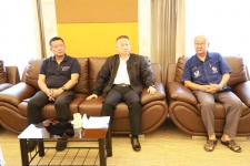 นายกเทศมนตรีนครแม่สอด และประธานสภาเทศบาล พบปะให้กำลังใจนักเรียน คณะครู ร่วมการแข่งขันทักษะทางวิชาการระดับภาคเหนือ ครั้งที่ 17