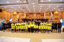 นายกเทศมนตรีนครแม่สอด และประธานสภาเทศบาล พบปะให้กำลังใจนักเรียน คณะครู ร่วมการแข่งขันทักษะทางวิชาการระดับภาคเหนือ ครั้งที่ 17