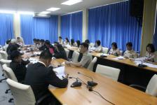 เทศบาลนครแม่สอดมีการประชุมผู้บริหารและหัวหน้าส่วนราชการ