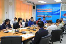 เทศบาลนครแม่สอดจัดประชุมคณะกรรมการบริหารจัดการศูนย์ส่งเสริมการท่องเที่ยว ชายแดนไทย – เมียนมา