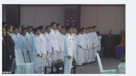 อำเภอแม่สอดจัดงานพิธีถวายพระพร 12สิงหา มหาราชินี  