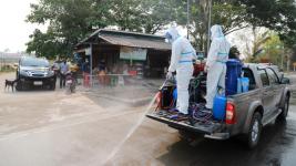 เทศบาลนครแม่สอดร่วมกับที่ว่าการอำเภอแม่สอด ดำเนินการตามมาตรการเฝ้าระวัง ป้องกัน และควบคุมโครติดเชื้อไวรัสโคโรนา 2019