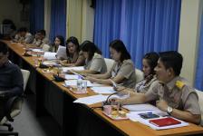 เทศบาลนครแม่สอดประชุมผู้บริหารและหัวหน้าส่วนราชการ ครั้งที่ ๑๗/๒๕๕๘
