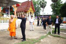เทศบาลนครแม่สอดลงสำรวจพื้นที่จัดงานพระราชพิธีถวาย พระเพลิงพระบรมศพพระบาทสมเด็จพระปรมินทร มหาภูมิพลอดุลยเดช