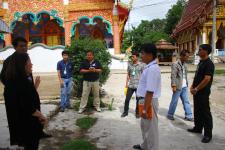 เทศบาลนครแม่สอดลงสำรวจพื้นที่จัดงานพระราชพิธีถวาย พระเพลิงพระบรมศพพระบาทสมเด็จพระปรมินทร มหาภูมิพลอดุลยเดช