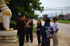 เทศบาลนครแม่สอดลงสำรวจพื้นที่จัดงานพระราชพิธีถวาย พระเพลิงพระบรมศพพระบาทสมเด็จพระปรมินทร มหาภูมิพลอดุลยเดช