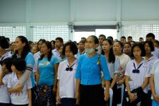 เทศบาลนครแม่สอด ร่วมกิจกรรมวันแม่แห่งชาติโรงเรียนเทศบาลวันชุมพลคีรี