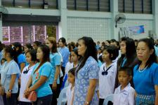 เทศบาลนครแม่สอด ร่วมกิจกรรมวันแม่แห่งชาติโรงเรียนเทศบาลวันชุมพลคีรี