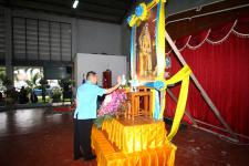 นายกเทศมนตรีนครแม่สอดร่วมพิธีถวายพระพร 12 สิงหา มหาราชินี โรงเรียนเทศบาลวัดมณีไพรสณฑ์