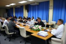 เทศบาลนครแม่สอดจัดการประชุมคณะผู้บริหารและหัวหน้าส่วนราชการเทศบาลนครแม่สอด ครั้งที่ 24/2560