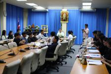 เทศบาลนครแม่สอดจัดการประชุมคณะผู้บริหารและหัวหน้าส่วนราชการเทศบาลนครแม่สอด ครั้งที่ 24/2560