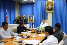 เทศบาลนครแม่สอดจัดการประชุมคณะผู้บริหารและหัวหน้าส่วนราชการเทศบาลนครแม่สอด ครั้งที่ 24/2560