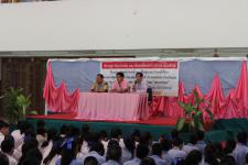 คณะผู้บริหารเทศบาลนครแม่สอด โดย จัดทำประชาคมและประชาสัมพันธ์โครงการรักษ์ รักษ์น้ำในพื้นที่ทรงงานสมเด็จพระเทพฯรัตนสุดาสยามบรมราชกุมารี โครงการก่อสร้างมหาลัยนานาชาติและการจัดตั้งท้องถิ่นรูปแบบพิเศษ นครแม่สอด ร.ร.ราษฎวิทยาคม อ.แม่สอด จ.ตาก