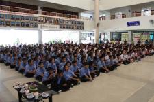 คณะผู้บริหารเทศบาลนครแม่สอด โดย จัดทำประชาคมและประชาสัมพันธ์โครงการรักษ์ รักษ์น้ำในพื้นที่ทรงงานสมเด็จพระเทพฯรัตนสุดาสยามบรมราชกุมารี โครงการก่อสร้างมหาลัยนานาชาติและการจัดตั้งท้องถิ่นรูปแบบพิเศษ นครแม่สอด ร.ร.ราษฎวิทยาคม อ.แม่สอด จ.ตาก
