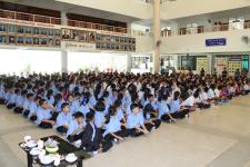 คณะผู้บริหารเทศบาลนครแม่สอด โดย จัดทำประชาคมและประชาสัมพันธ์โครงการรักษ์ รักษ์น้ำในพื้นที่ทรงงานสมเด็จพระเทพฯรัตนสุดาสยามบรมราชกุมารี โครงการก่อสร้างมหาลัยนานาชาติและการจัดตั้งท้องถิ่นรูปแบบพิเศษ นครแม่สอด ร.ร.ราษฎวิทยาคม อ.แม่สอด จ.ตาก