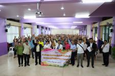 เทศบาลนครแม่สอด จัดประชุมประชาคมรับฟังความคิดเห็นของประชาชนในเขตเทศบาลนครแม่สอด และแจกเบี้ยยังชีพผู้สูงอายุและผู้พิการ ประจำเดือนกันยายน 2562