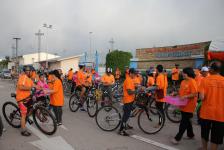 ดร.เทอดเกียรติ ชินสรนันท์ นายกเทศมนตรีนครแม่สอด ได้ไปร่วมกิจกรรม Bike For Love 
