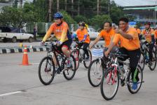 ดร.เทอดเกียรติ ชินสรนันท์ นายกเทศมนตรีนครแม่สอด ได้ไปร่วมกิจกรรม Bike For Love 