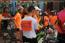 ดร.เทอดเกียรติ ชินสรนันท์ นายกเทศมนตรีนครแม่สอด ได้ไปร่วมกิจกรรม Bike For Love 