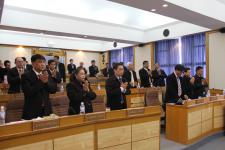 การประชุมสภาเทศบาลนครแม่สอด สมัยสามัญ สมัยที่ 3 ครั้งที่ ๒ ประจำปี 2554  วันที่ 26 สิงหาคม 2554 เวลา 10.00 น. ณ  ห้องประชุมสภาเทศบาลนครแม่สอด 