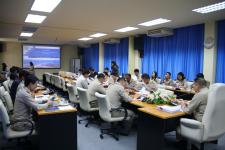 เทศบาลนครแม่สอดจัดการประชุมคณะผู้บริหารและหัวหน้าส่วนราชการเทศบาลนครแม่สอด ครั้งที่ 25/2560