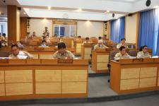 การประชุมสภาเทศบาล สมัยสามัญ สมัยที่๓ ครั้งที่๒ ประจำปี ๒๕๕๙ ในวันจันทร์ที่ ๒๙ สิงหาคม พ.ศ. ๒๕๕๙ เวลา ๑๐.๐๐ น. ณ ห้องประชุมสภาเทศบาลนครแม่สอด