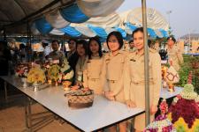 งานรัฐพิธีและวางพานพุ่มดอกไม้สด วันสมเด็จพระนเรศวรมหาราช เนื่องในวันยุทธหัตถี