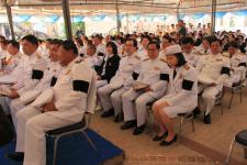 งานรัฐพิธีและวางพานพุ่มดอกไม้สด วันสมเด็จพระนเรศวรมหาราช เนื่องในวันยุทธหัตถี