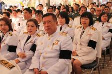 งานรัฐพิธีและวางพานพุ่มดอกไม้สด วันสมเด็จพระนเรศวรมหาราช เนื่องในวันยุทธหัตถี