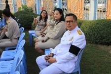 งานรัฐพิธีและวางพานพุ่มดอกไม้สด วันสมเด็จพระนเรศวรมหาราช เนื่องในวันยุทธหัตถี