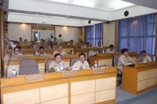การประชุมสภาเทศบาลนครแม่สอดสมัยวิสามัญ สมัยที่ 3 ครั้งที่ 4 ประจำปี 2554 วันที่ 26 กันยายน 2554  เวลา 13.00 น. ณ  ห้องประชุมสภาเทศบาลนครแม่สอด 